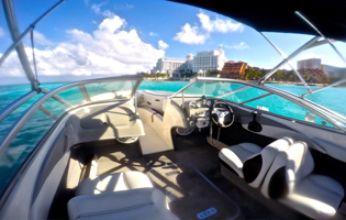 Cancun Boat Special deal, 21' Bayliner good price charter Cancun Boat Rentals